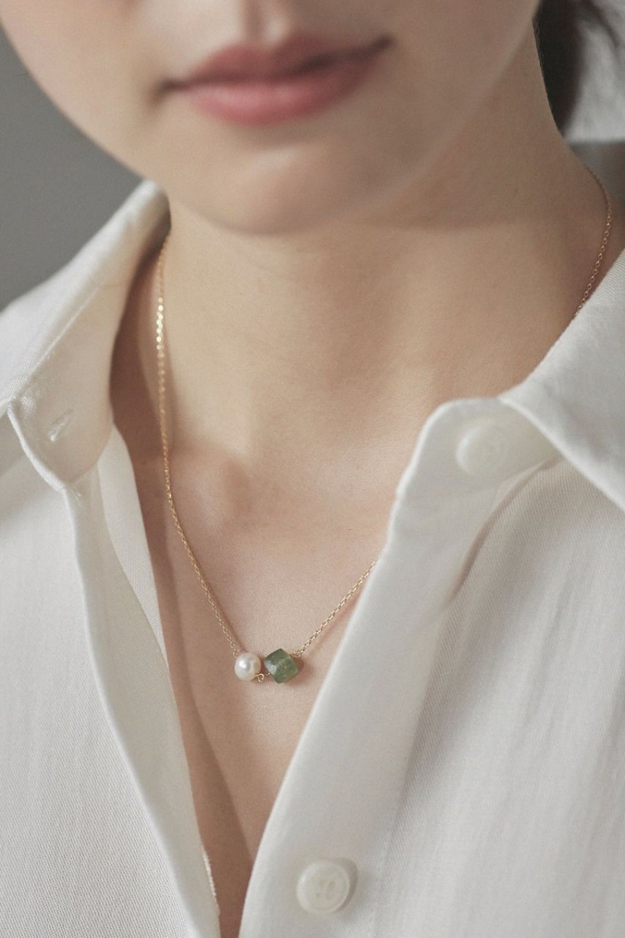 Women Afterall Necklaces | Lovell Necklace Gold/Green