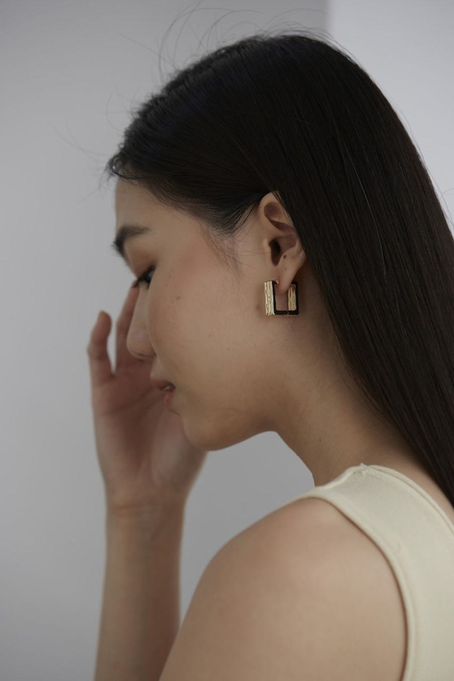 Women Afterall Earrings | Grant Hoop Earrings Gold