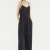 Women The Editor's Market Jumpsuits | Pamina Button Jumpsuit Black