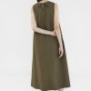 Women The Editor's Market Dresses | Sylvie Shift Dress Dark Olive