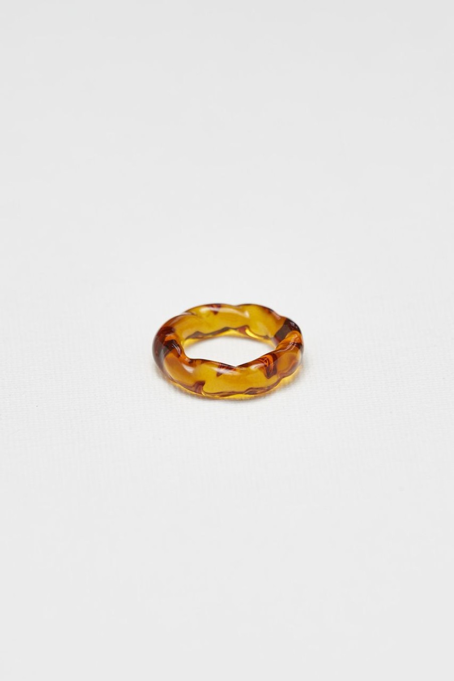 Women Afterall Rings | Twyla Resin Ring Brown