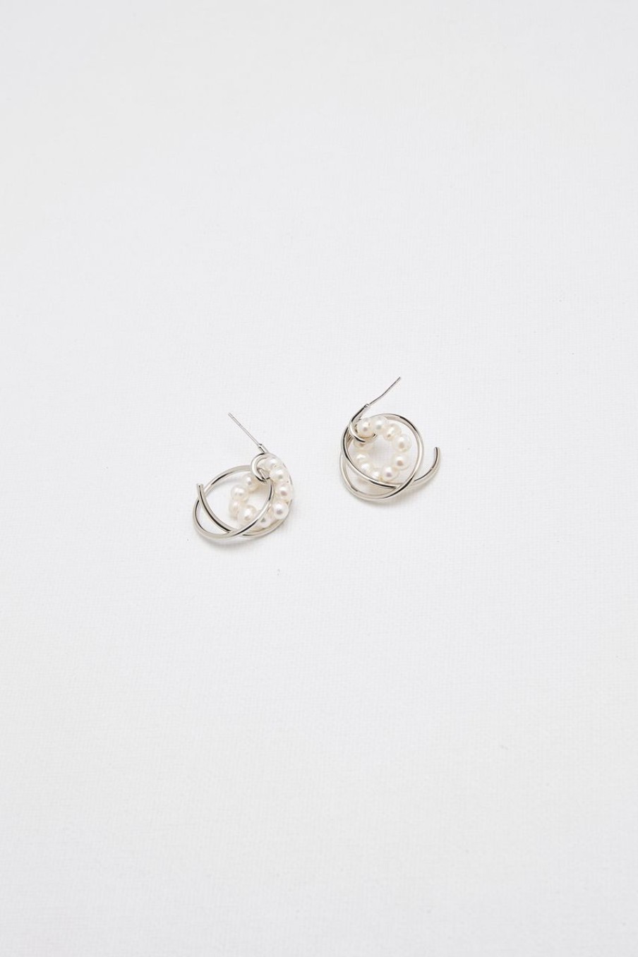 Women Afterall Earrings | Samara Hoop Earrings Silver