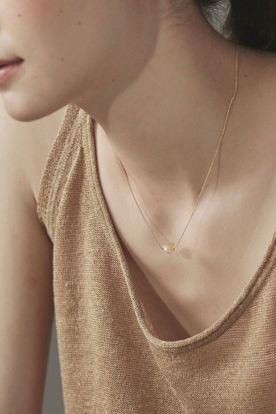 Women Afterall Necklaces | Pelben Necklace Gold/Wheat