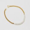 Women Afterall Bracelets | Clare Bracelet Gold/White