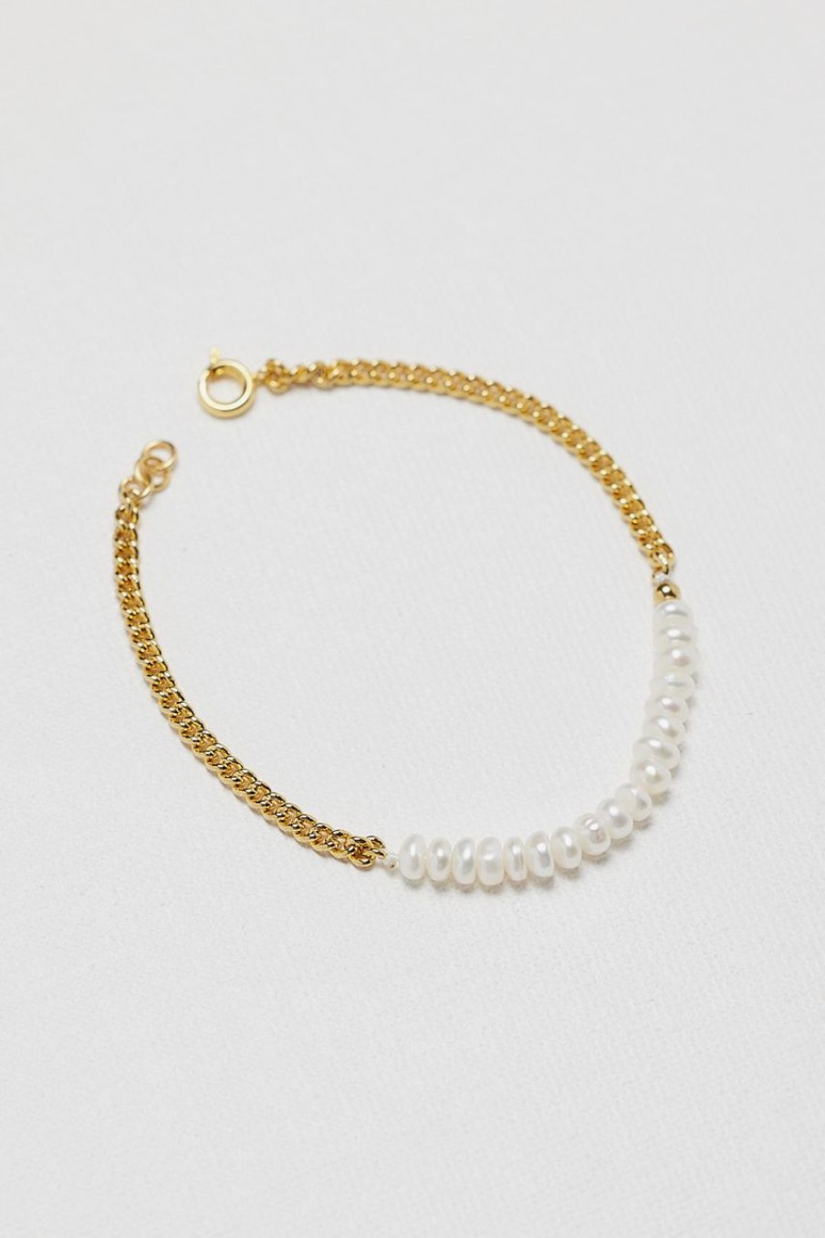 Women Afterall Bracelets | Clare Bracelet Gold/White