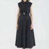 Women The Editor's Market Skirts | Nebula Pleated Skirt Black