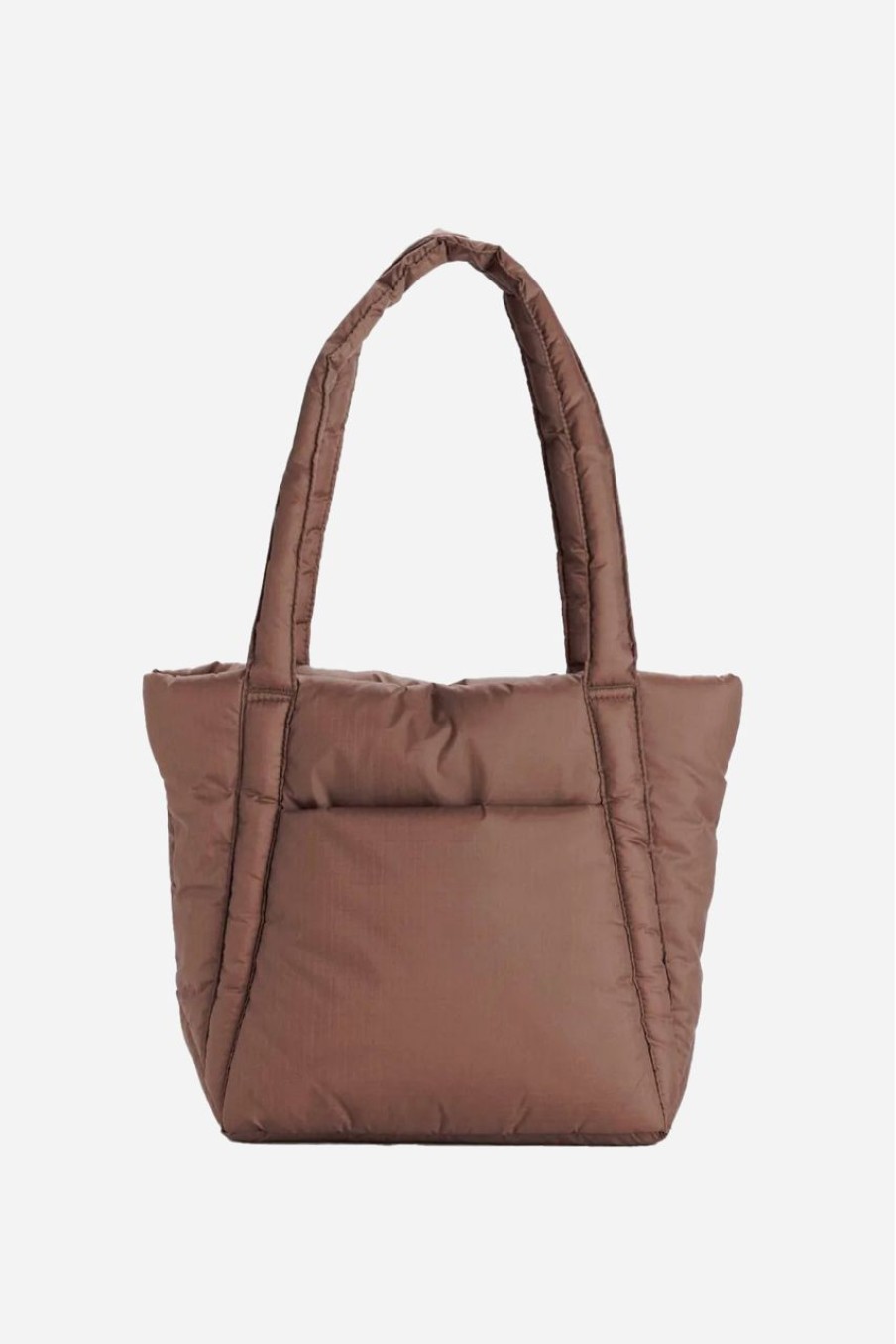 Women Baggu Bags | Baggu Puffy Mini Tote Cocoa