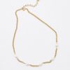 Women Afterall Necklaces | Seryn Necklace Gold/White