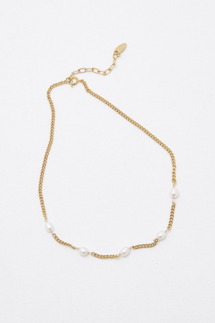 Women Afterall Necklaces | Seryn Necklace Gold/White