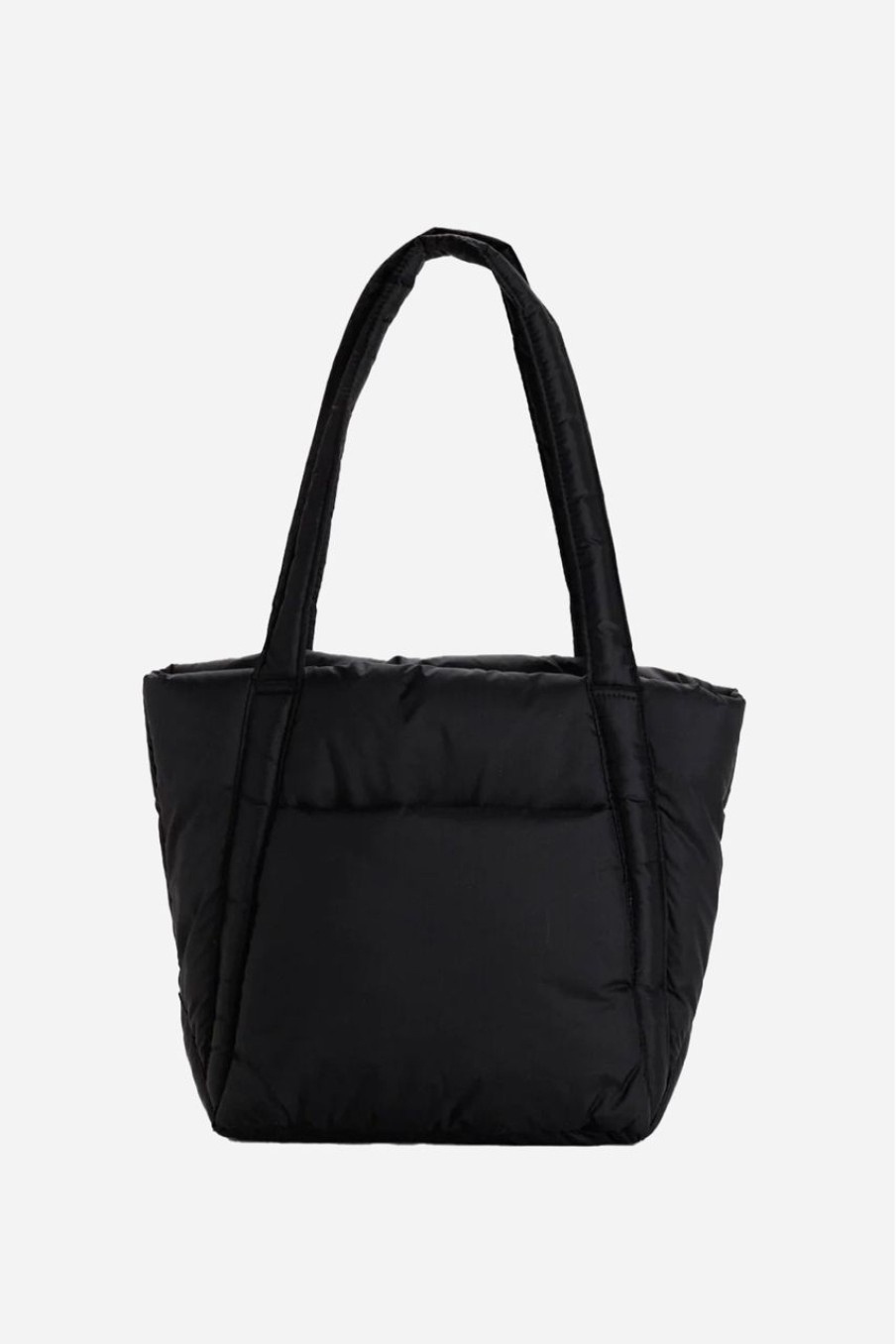 Women Baggu Bags | Baggu Puffy Mini Tote Black