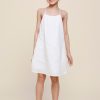 Kids Evryday Studios | Back Tie Tent Dress White