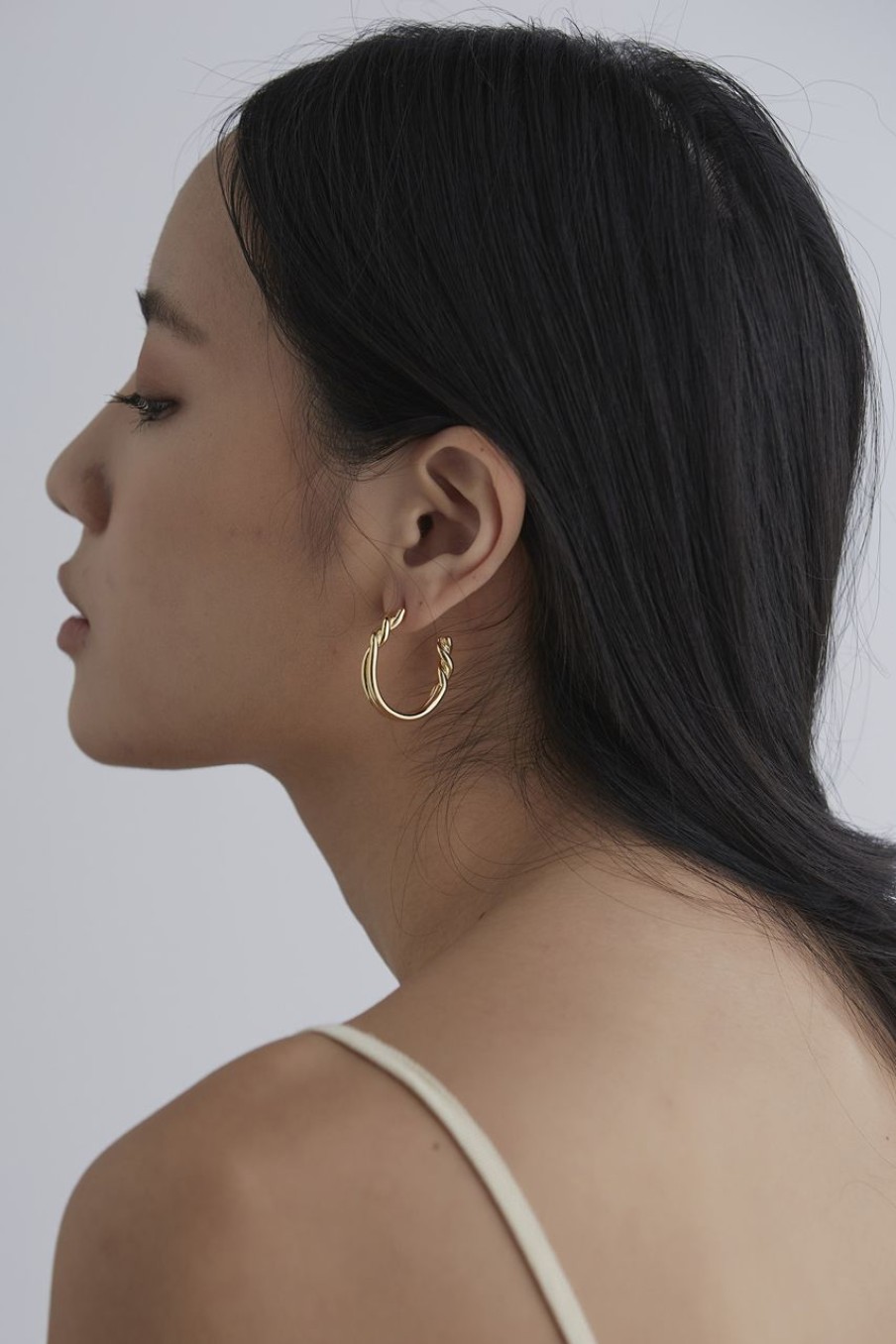 Women Afterall Earrings | Geneva Hoop Earrings Gold