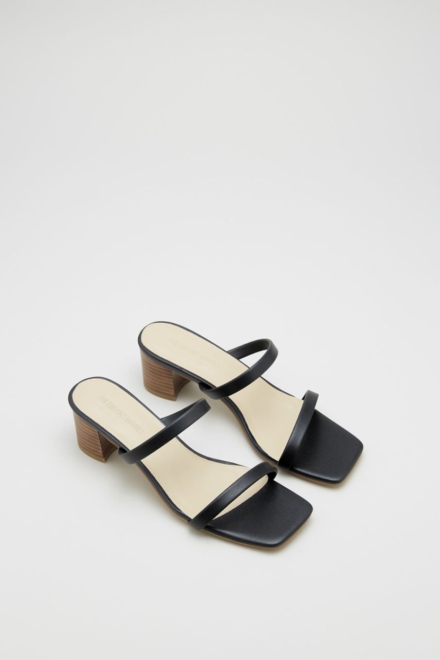 Women The Editor's Market Heels | Lois Heels Charcoal