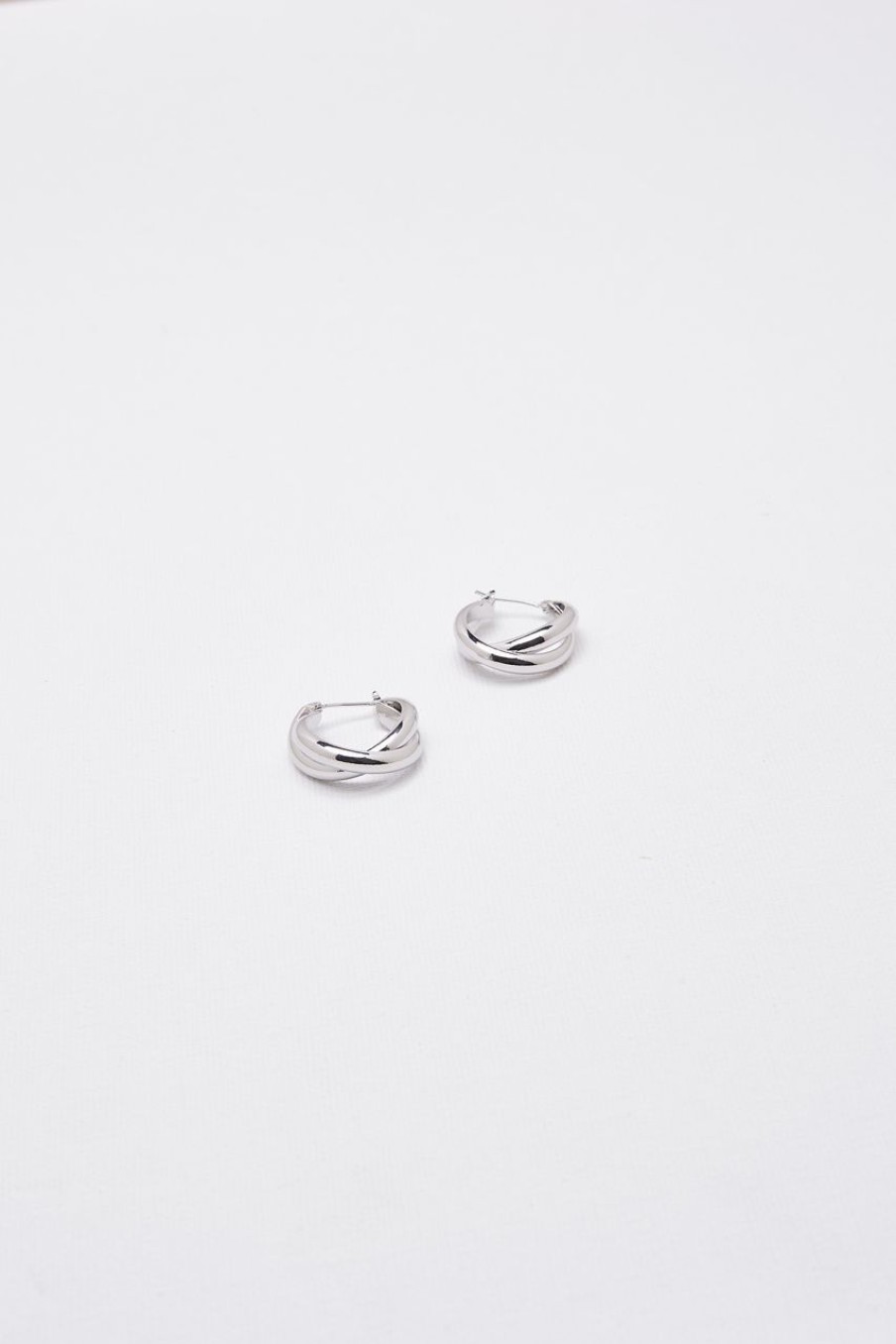 Women Afterall Earrings | Ilanys Hoop Earrings Silver