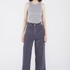 Women The Editor's Market Pants | Judel Corduroy Pants Gunmetal