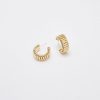 Women Afterall Earrings | Helen Hoop Earrings Gold