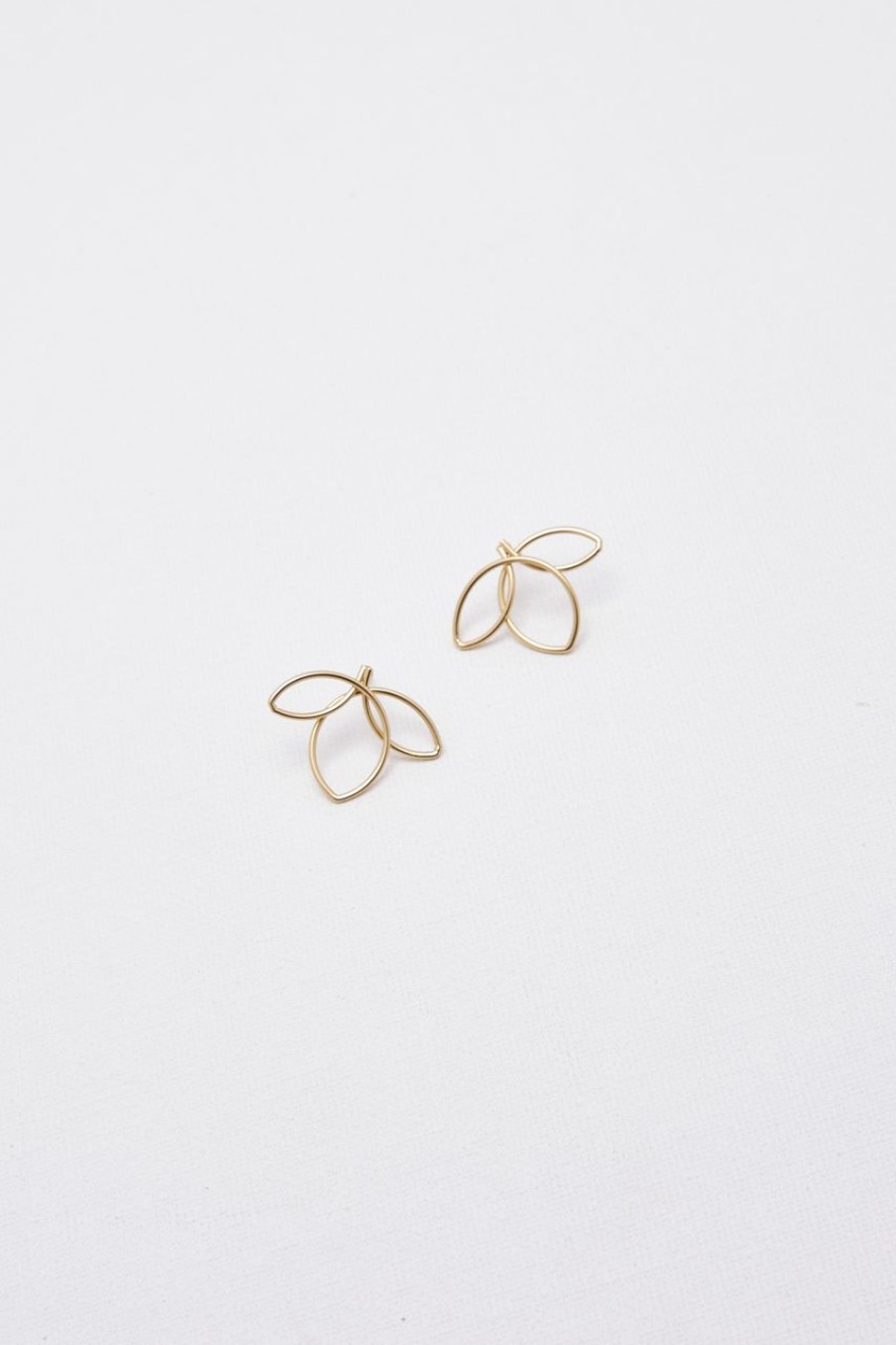 Women Afterall Earrings | Claudia Earrings Matte Gold