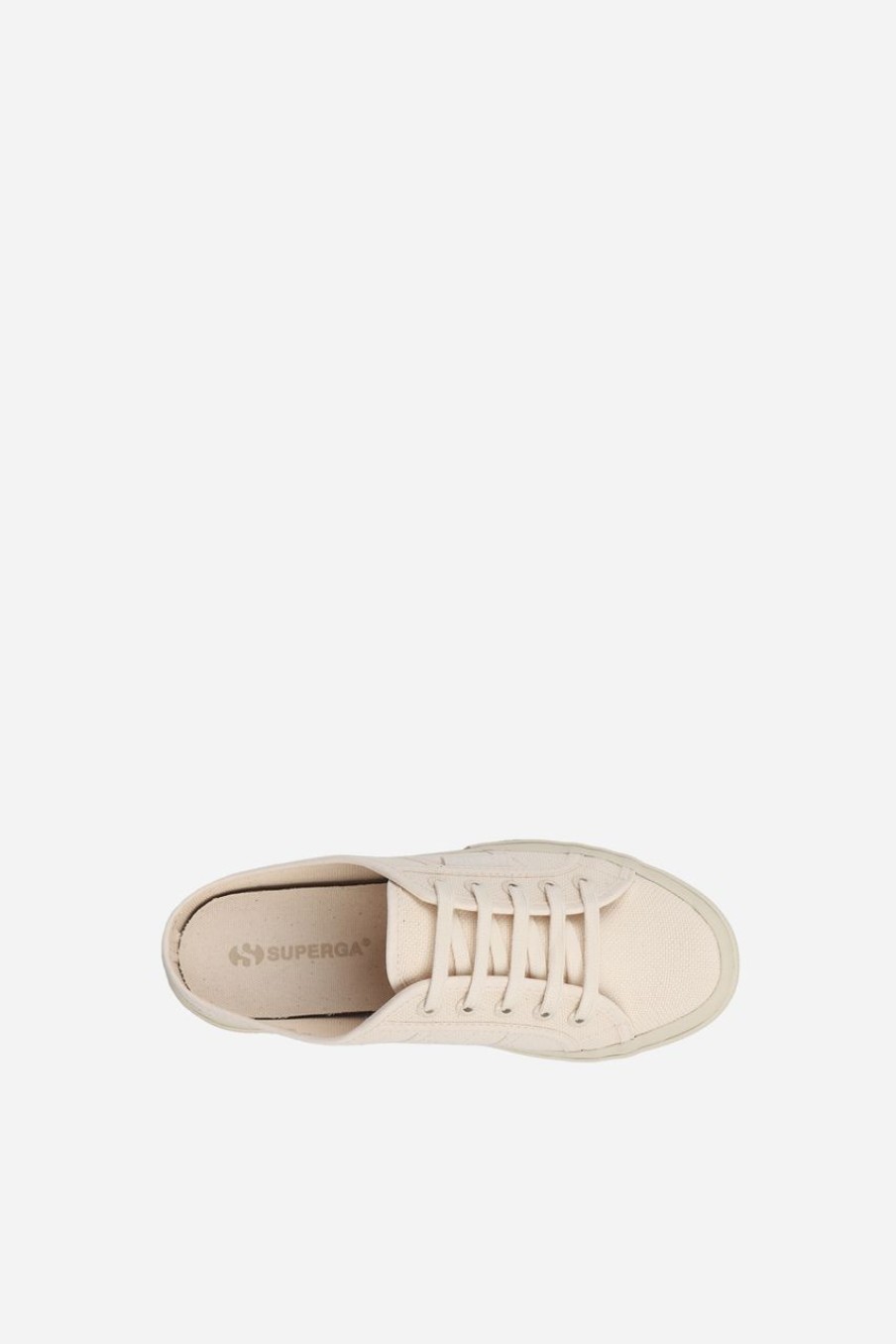 Women Superga Sneakers & Trainers | Superga 2402 Mule Total Beige Raw