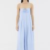 Women The Editor's Market Dresses | Geniver Pleated Dress Wispy Blue