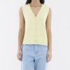 Women The Editor's Market Tops | Mykael Relaxed Knit Top Aloe