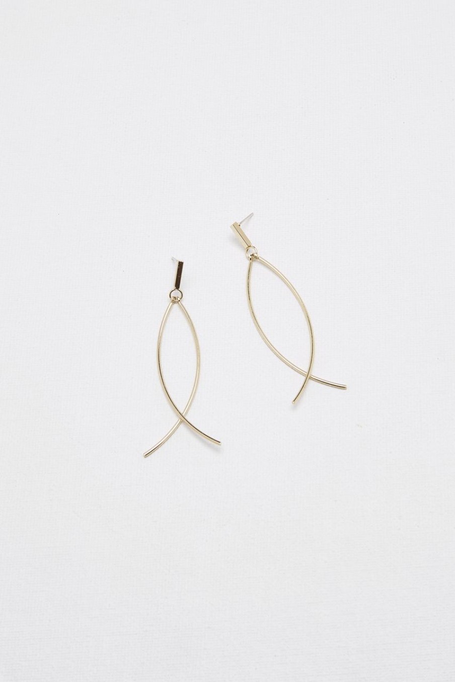 Women Afterall Earrings | Hera Drop Earrings Gold