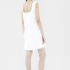 Women The Editor's Market Dresses | Kasey Linen Shift Short Dress White