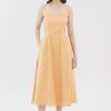 Women The Editor's Market Dresses | Harper Linen Swing Dress Melon