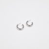 Women Afterall Earrings | Averie Hoop Earrings Silver