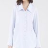 Women The Editor's Market Tops | Nella Oversized Shirt Whisp