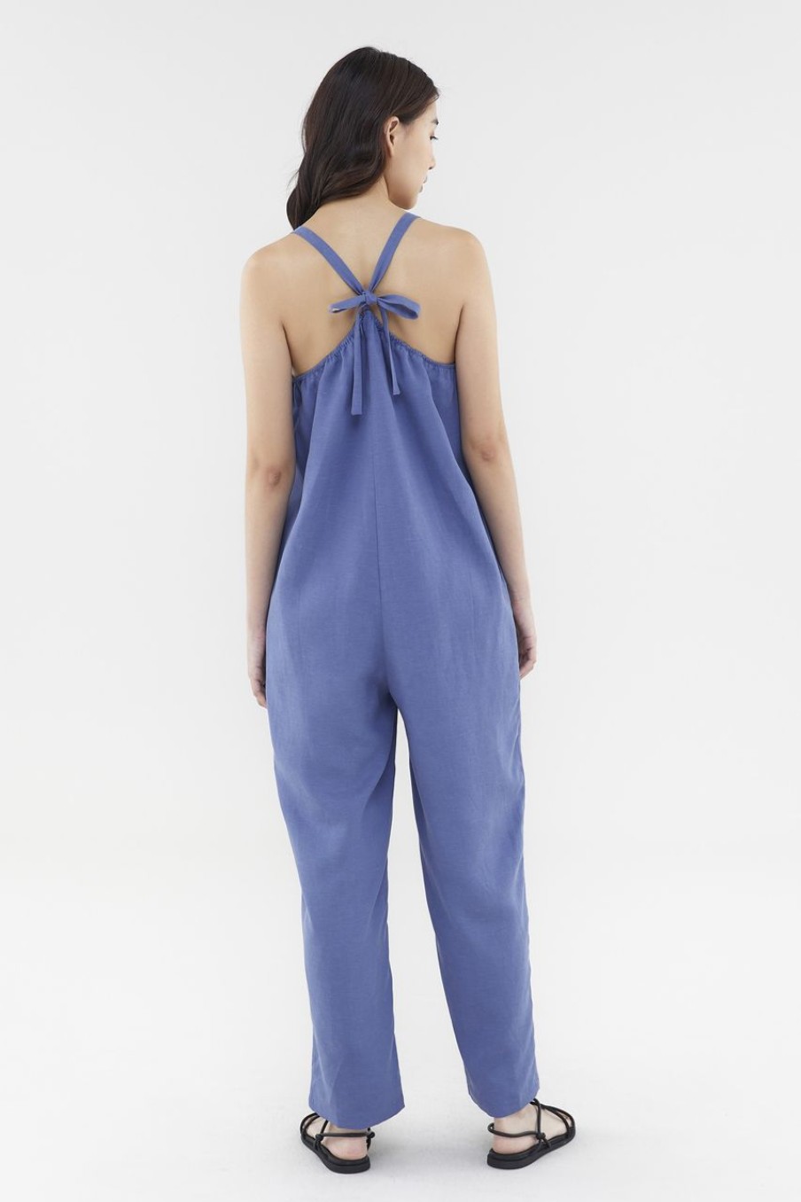 Women The Editor's Market Jumpsuits | Luciana Jumpsuit Blueberry