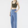 Women The Editor's Market Jeans | Molly Tapered Jeans Denim Blue