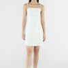 Women The Editor's Market Dresses | Farsa Linen Tie-Strap Dress Tea