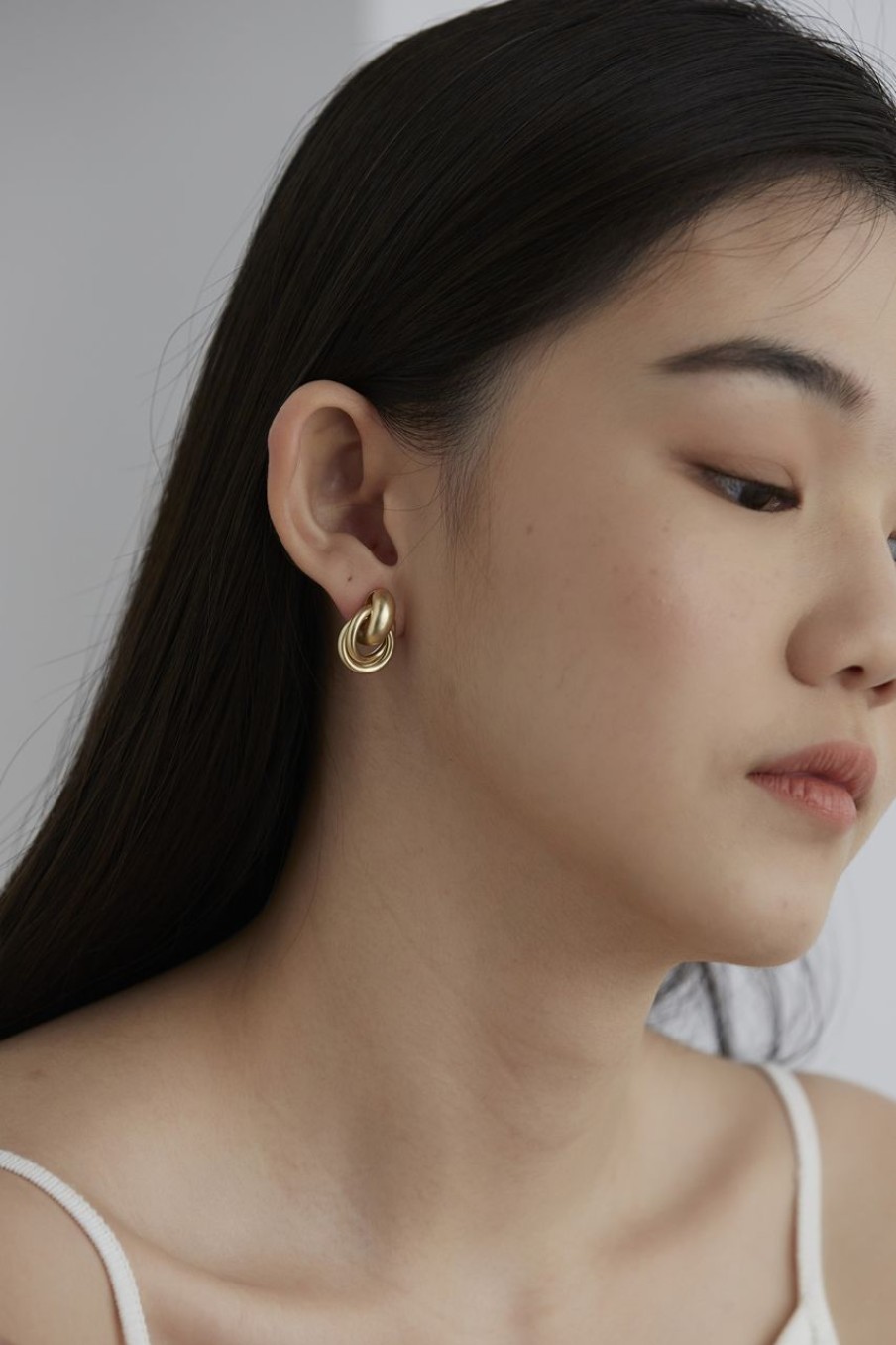 Women Afterall Earrings | Zayda Drop Earrings Matte Gold