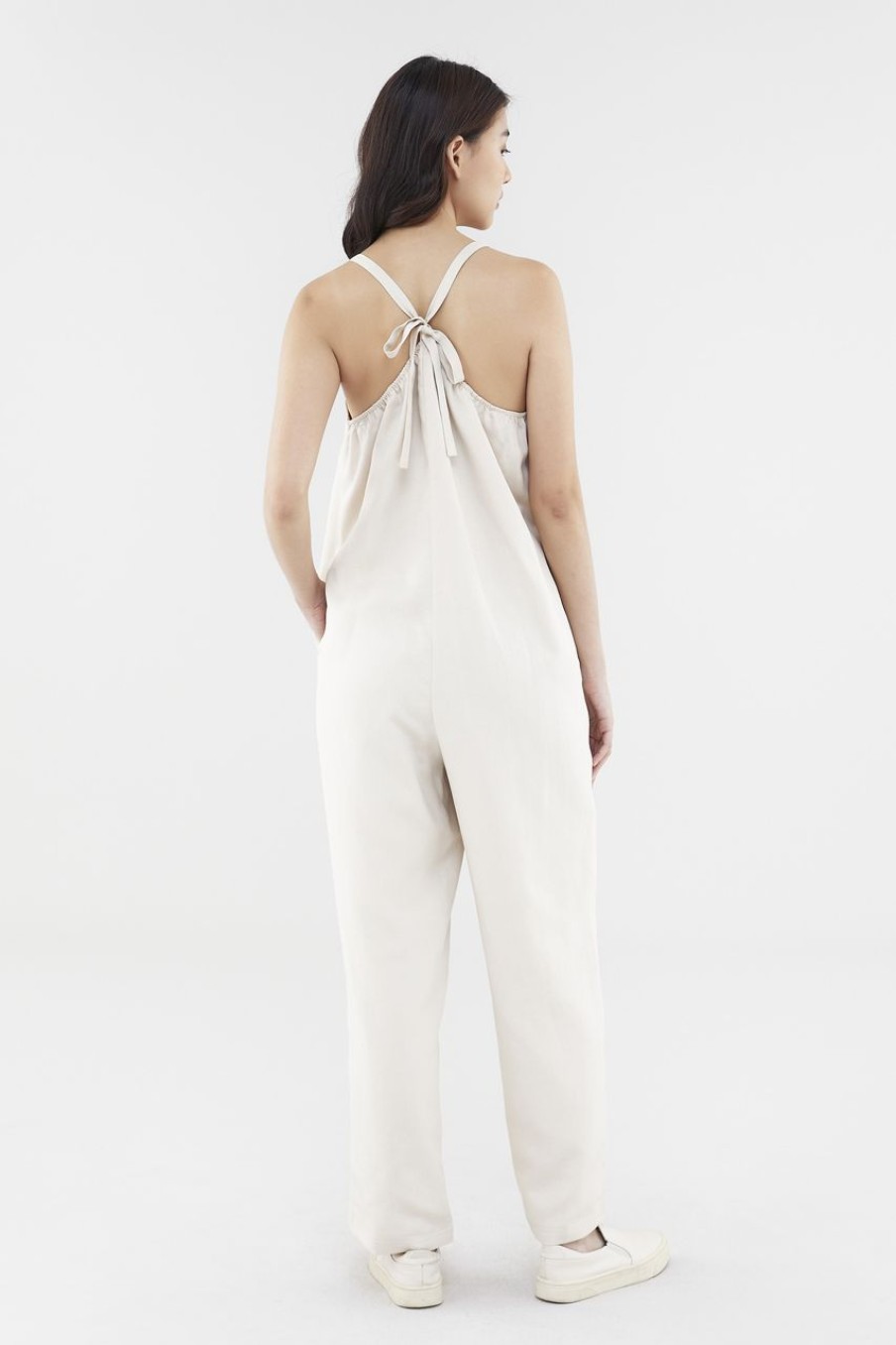 Women The Editor's Market Jumpsuits | Luciana Jumpsuit Latte