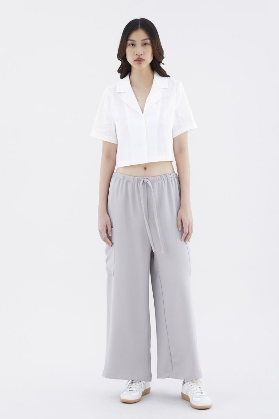 Women The Editor's Market Pants | Kyrall Mid-Rise Pants Fog