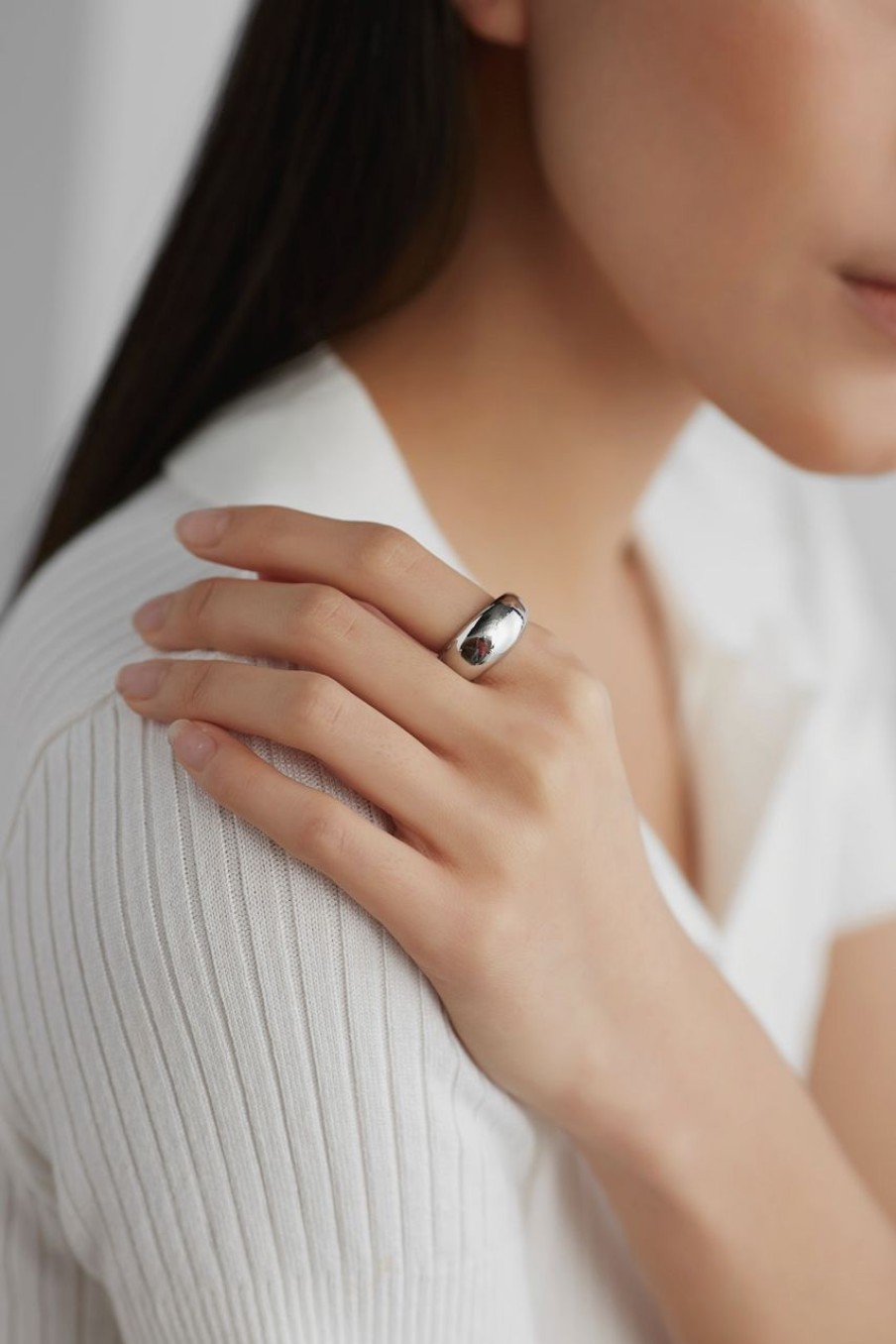 Women Afterall Rings | Leyna Ring Silver