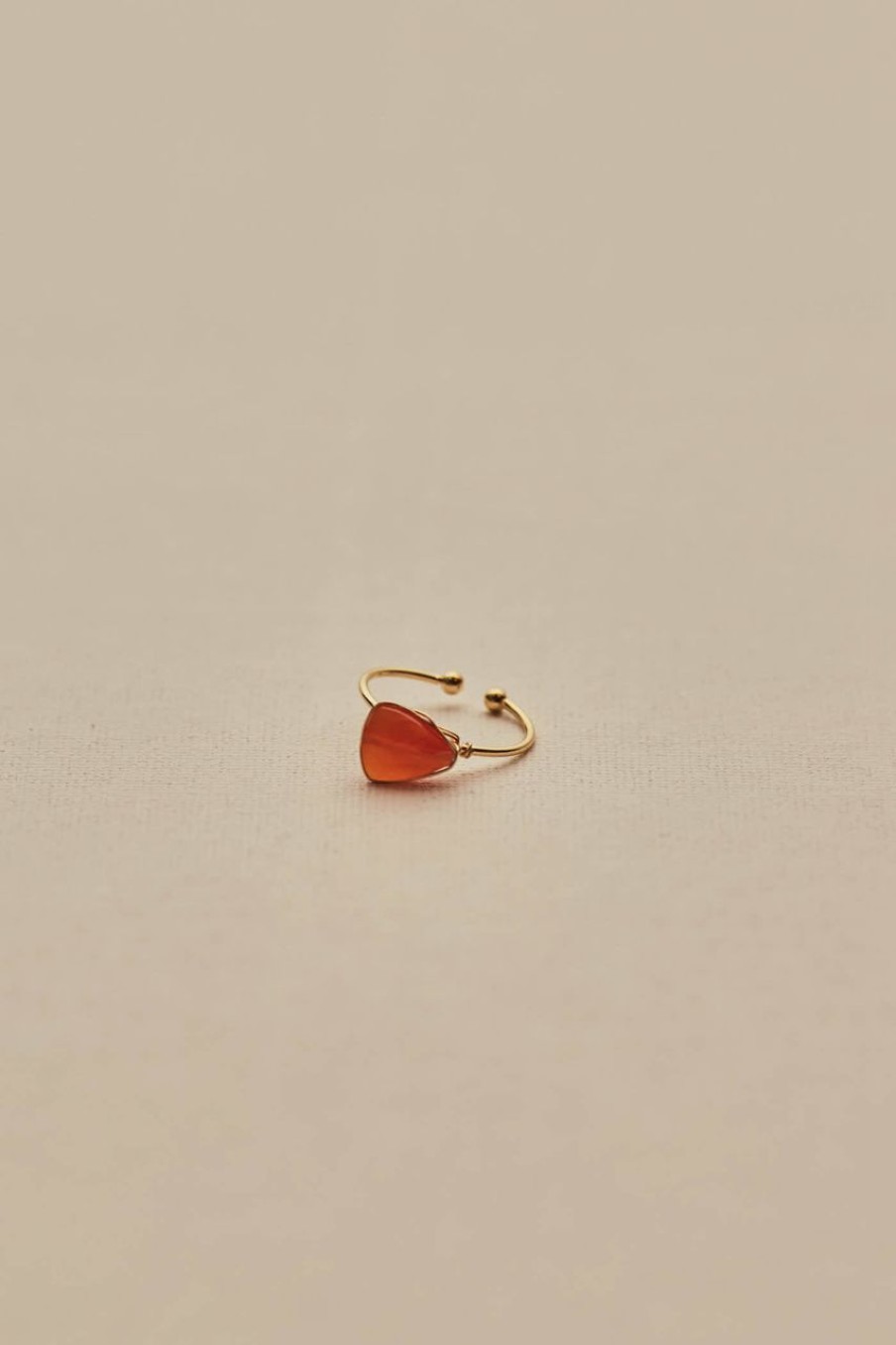 Women Afterall Rings | Zeta Ring Gold/Orange