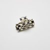 Women Afterall Hair Accessories | Quinn Hair Claw Ivory/Black Checks