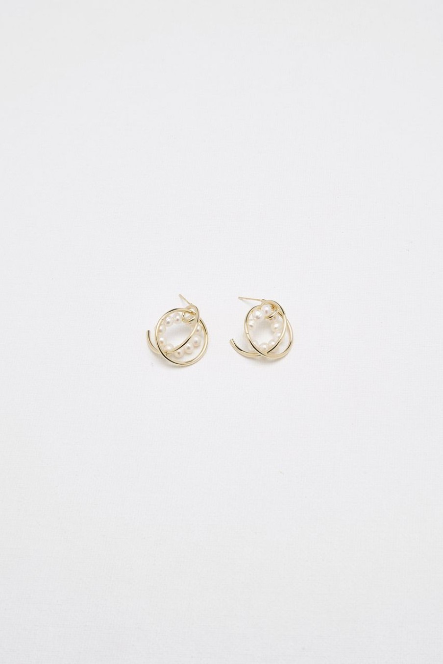 Women Afterall Earrings | Samara Hoop Earrings Gold