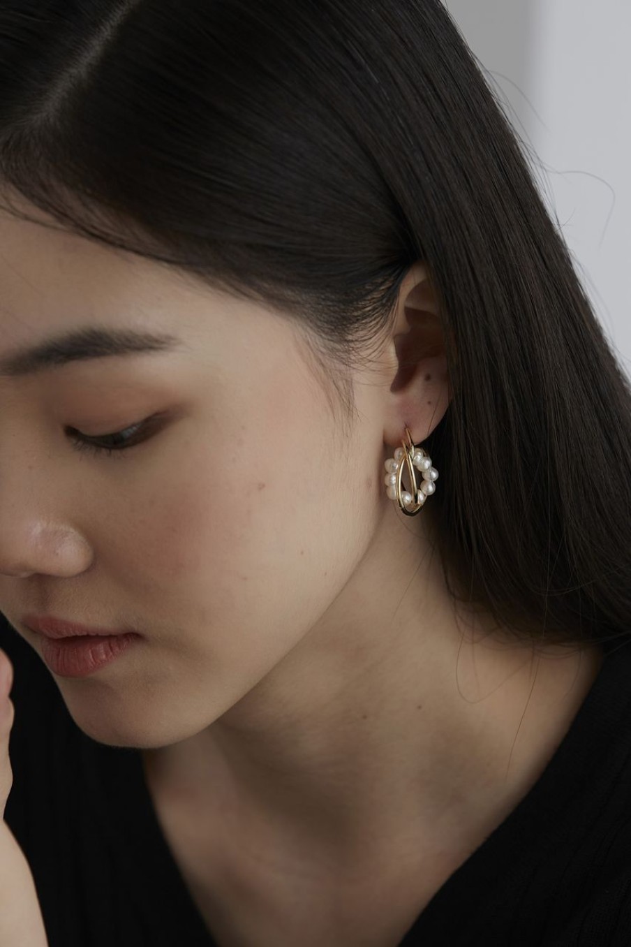 Women Afterall Earrings | Samara Hoop Earrings Gold