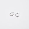 Women Afterall Earrings | Mady Hoop Earrings Silver