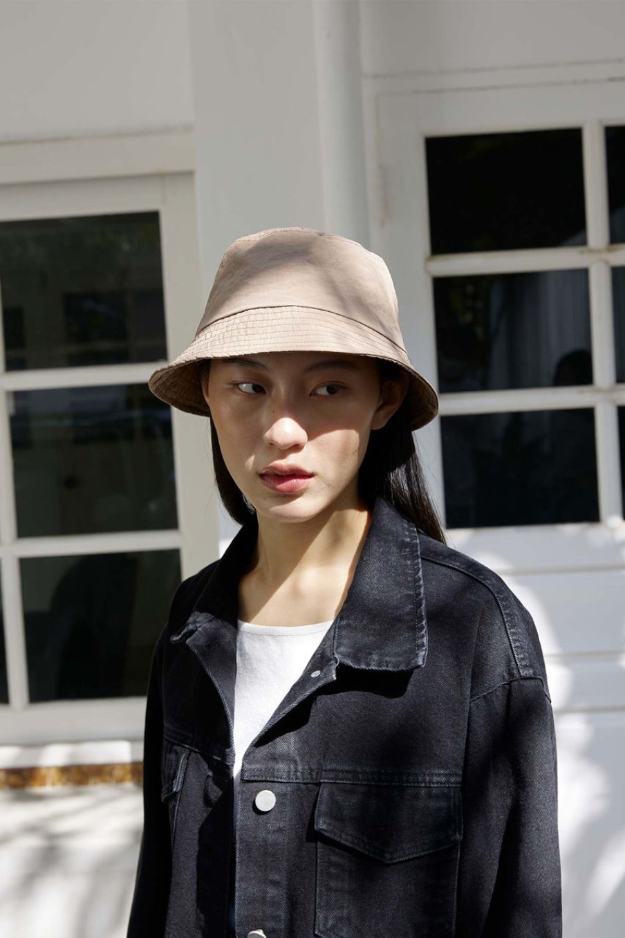 Women Afterall Hair Accessories | The Bucket Hat Hazelnut