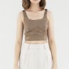 Women The Editor's Market Tops | Ari Bustier Top Hazelnut