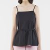 Women The Editor's Market Tops | Paloma Relaxed Camisole Black