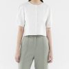 Women The Editor's Market Tops | Kellia Linen Button-Down Top Sand