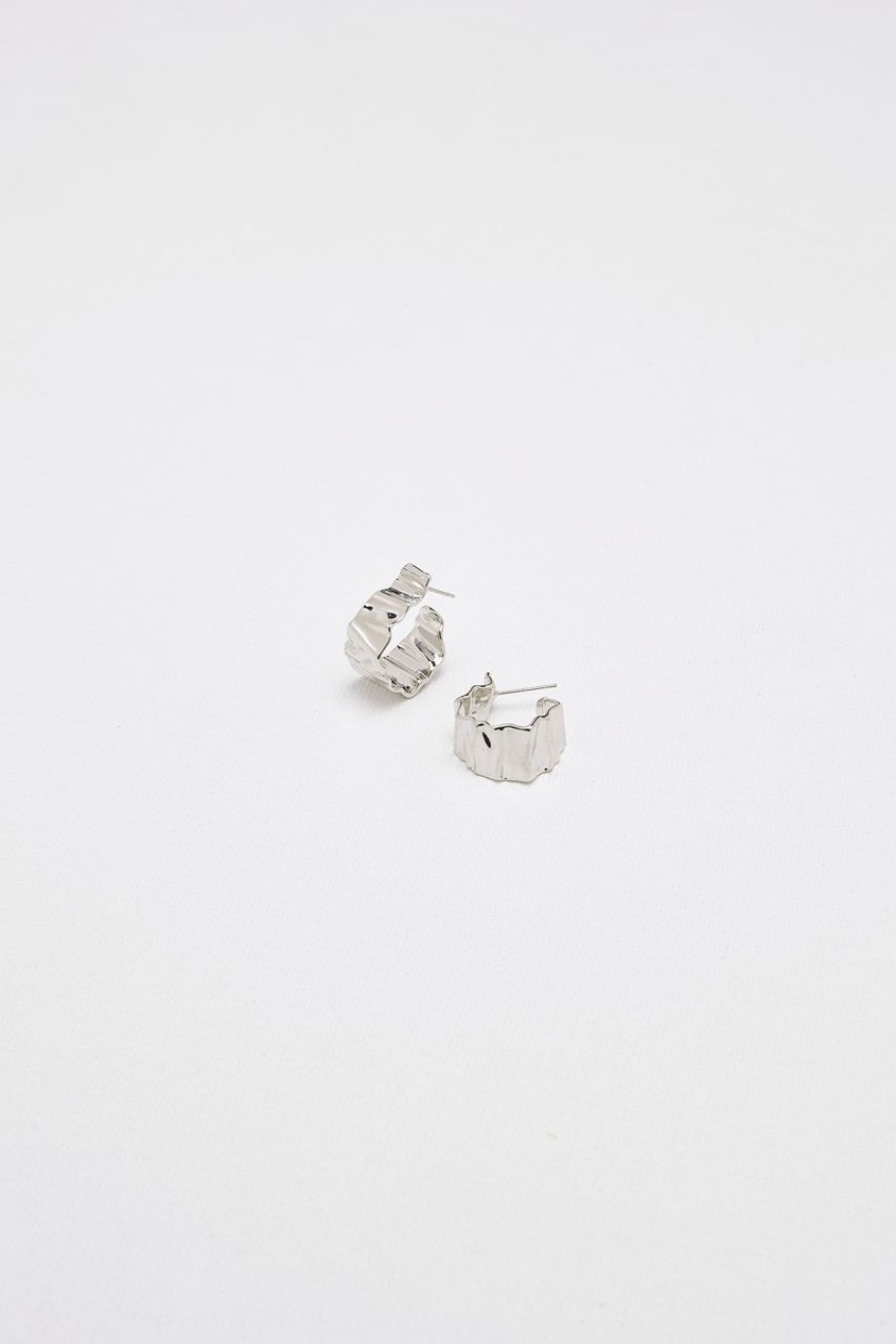 Women Afterall Earrings | Alani Hoop Earrings Silver