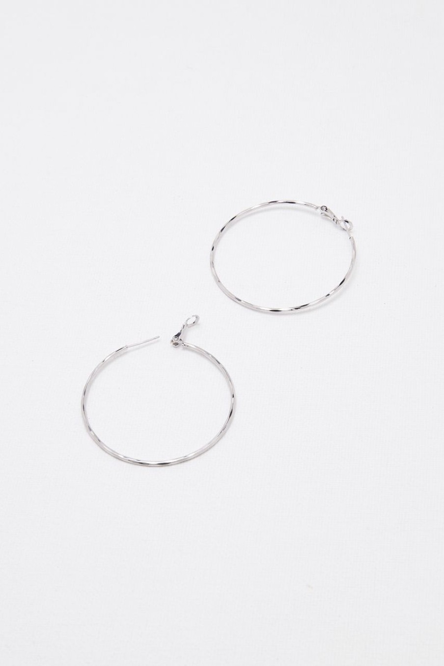 Women Afterall Earrings | Arna Hoop Earrings Silver