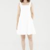 Women The Editor's Market Dresses | Kalita Skater Dress White