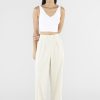 Women The Editor's Market Pants | Lorele Wide Leg Pants Marzipan