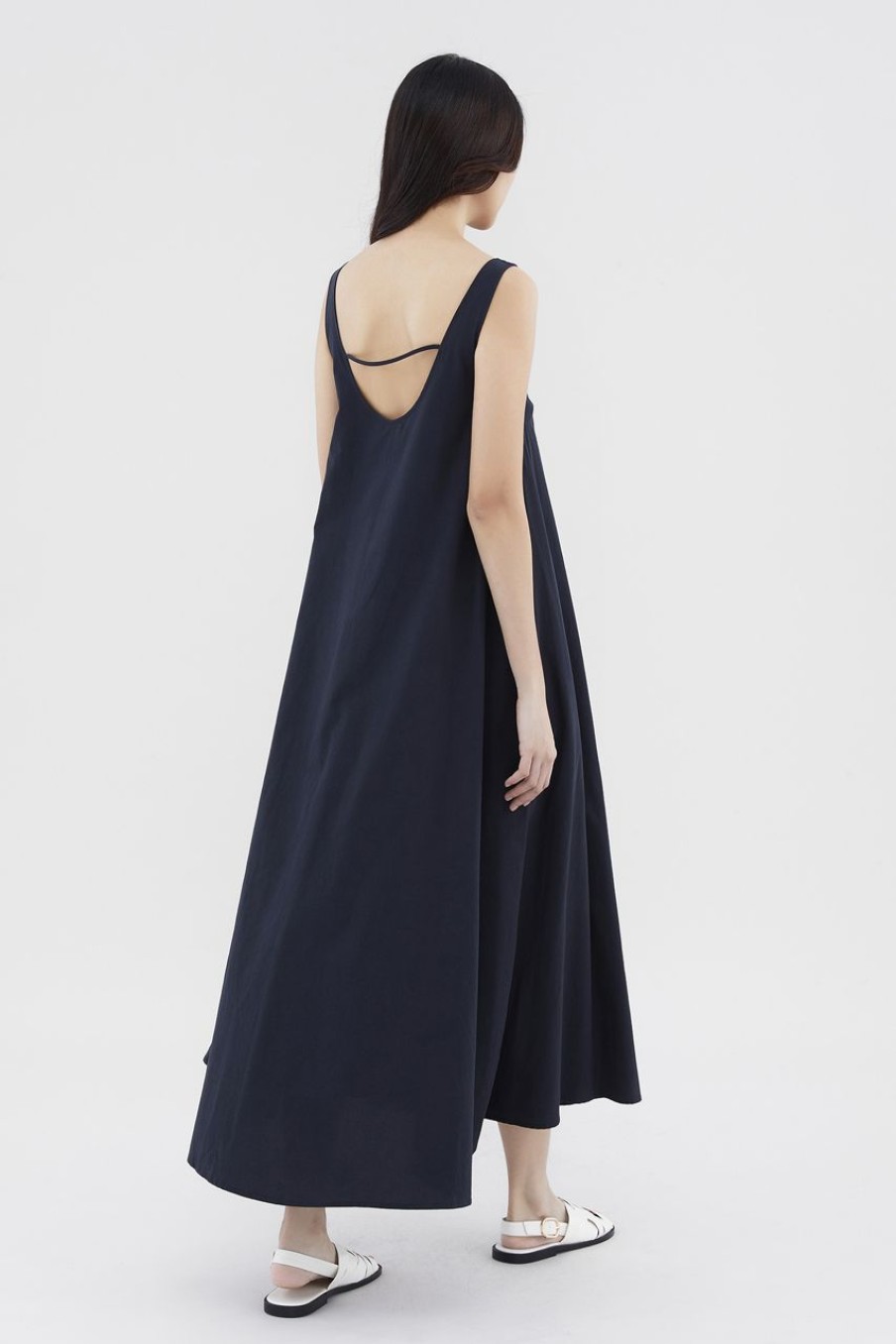 Women The Editor's Market Dresses | Londyn Tent Dress Eclipse